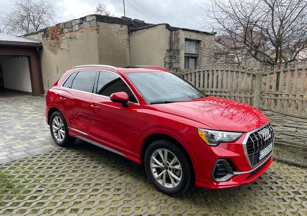 Audi Q3 cena 137999 przebieg: 4885, rok produkcji 2022 z Zgierz małe 232